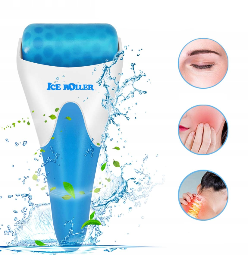 chladiaci masážny valček na tvár a telo